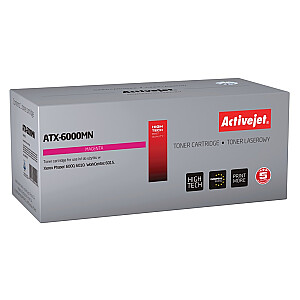 Тонер Activejet ATX-6000MN для принтера Xerox; Замена Xerox 106R01632; Верховный; 1000 страниц; пурпурный