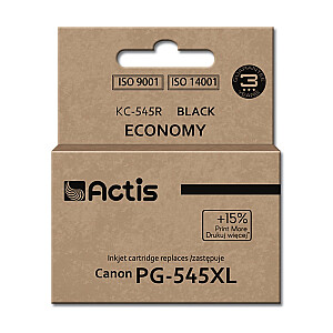 Actis KC-545R tinte Canon printerim; Canon PG-545XL nomaiņa; Standarta; 15 ml; melns