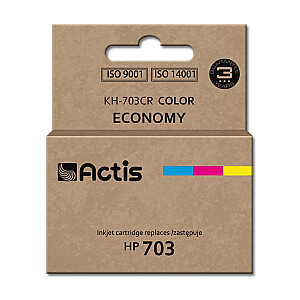 Чернила Actis KH-703CR для принтера HP; Замена HP 703 CD888AE; Стандарт; 12 мл; цвет