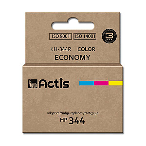 Чернила Actis KH-344R для принтера HP; Замена HP 344 C9363EE; Стандарт; 21 мл; цвет