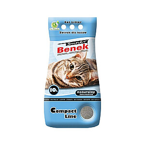Certech Super Benek Compact Natural - Комфортный наполнитель для кошачьего туалета 10 л