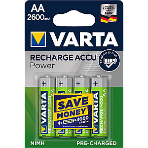 Varta RECHARGE ACCU Power AA Перезаряжаемый аккумулятор Никель-металлогидридный (NiMH)