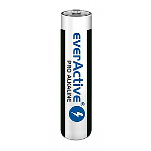 EverActive Pro sārmainās LR03 AAA sārma baterijas — saraušanās iepakojums — 10