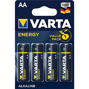 Varta Energy AA vienreizējās lietošanas sārma baterija