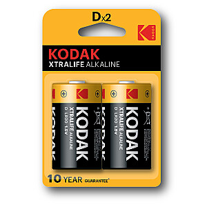 Kodak KDXLR20PB2 Одноразовый аккумулятор D Щелочной