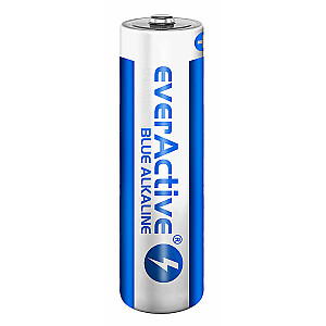 Щелочные батарейки everActive Blue Alkaline LR5 AA - картонная коробка - 40 штук, ограниченная серия