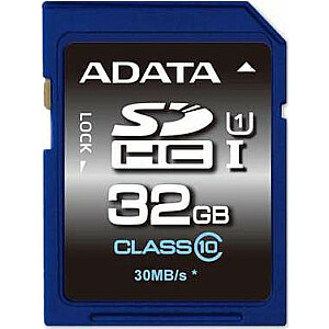 Karta ADATA Premier SDHC 32 GB Class 10 UHS-I/U1  (ASDH32GUICL10R)