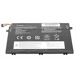 AKUMULATORS MITSU BC / LE-E480 (3600 mAh (40 Wh), 11,1 V, 3 šūnu litija jonu akumulators