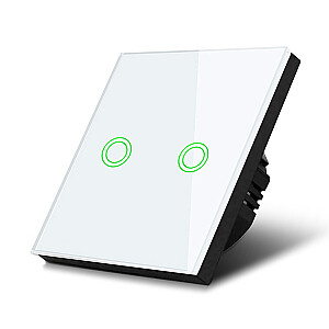 Sonoff T0 EU TX WiFi skārienekrāna gaismas slēdzis (2 vietīgs)