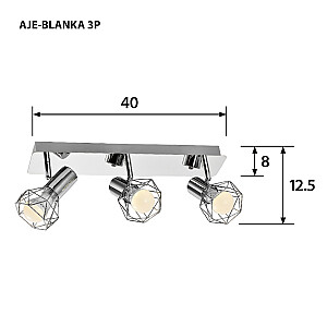 Activejet AJE-BLANKA 3P griestu lampa