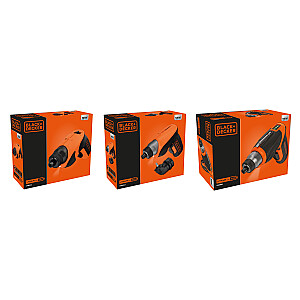 Black & Decker CS3652LC-QW 180 RPM melns, oranžs
