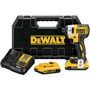 DEWALT DCF887D2-QW uzgriežņu atslēga 3250 RPM melns, dzeltens