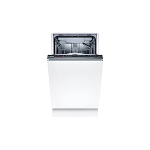 Bosch Dishwasher SRV2XMX01E  Built-in, Width 44.8 cm, Number of place settings 10, Number of programs 4, Energy efficiency class F, Display, AquaStop function