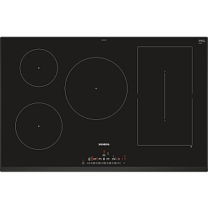 Siemens iQ500 ED851FWB5E plīts virsma Melna Iebūvēta 80 cm Keramika 5 zonas (zonas)