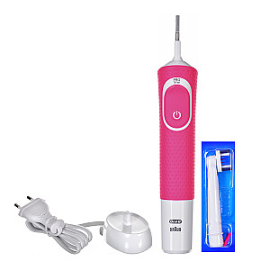 Вращающаяся зубная щетка Oral-B Vitality для взрослых, розовая