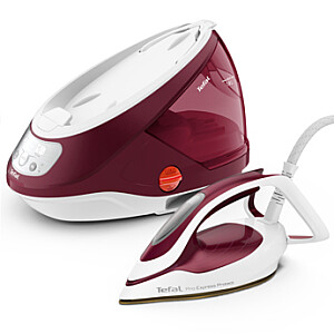 Гладильная станция Tefal GV9220 2600 Вт Durilium AirGlide Autoclean подошва Бордовый, Белый