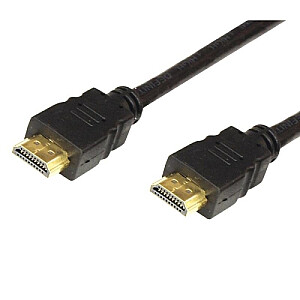 HDMI kabelis 5m 24K GOLD spraudņi High Speed v1.4