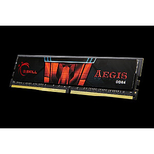 Память G.Skill Aegis, DDR4, 8 ГБ, 2400 МГц, CL17 (F4-2400C17S-8GIS)