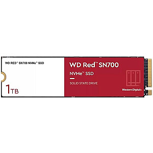 WD Red SN700 M.2 Pcie NVMe 1TB cietvielu disks