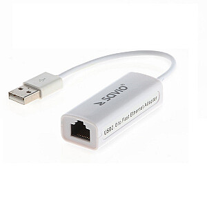 Savio CL-24 кабель смены пола USB RJ-45 Белый
