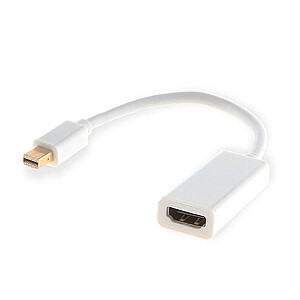 Адаптер видеокабеля Savio CL-57 0,2 м Mini DisplayPort HDMI тип A (стандартный) Белый