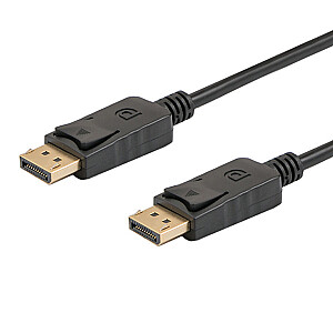 Savio CL-136 DisplayPort кабель 2 м Черный