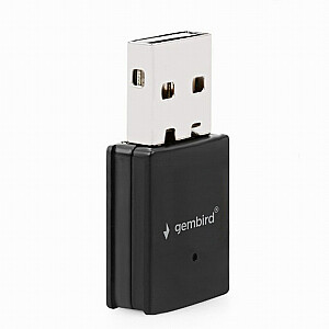 Gembird WNP-UA300-01 mini USB WiFi adapteris, 300 Mbps