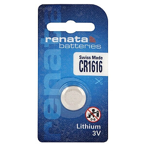 CR1616-1BB Blistera iepakojumā 1gb.