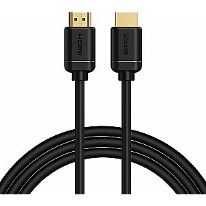 Baseus Baseus USB kabelis HDMI 2.0 kabelis 4K 60 Hz 3D HDR 18 Gbps 2 m melns (CAKGQ-B01)