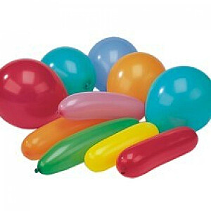 Воздушные шары 20шт., Разные цвета 0,053 кг / уп, Pap Star