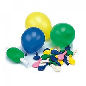 Mini baloni ar pumpi 50gab. 0.051 kg / iepak., Pap Star