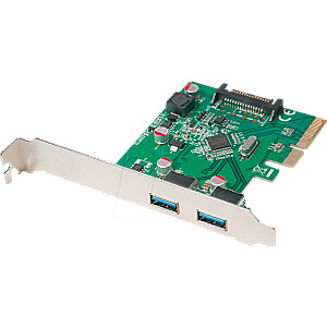 Карта LogiLink PCI Express 2x USB 3.1