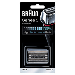 Braun Series 5 Replacement Shaver Cassette 52S — sudraba