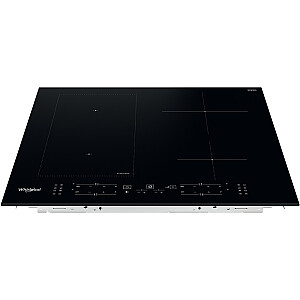 Plīts virsma Whirlpool WL B1160 BF Black Iebūvēta indukcijas plīts, 59 cm zona, 4 zonas