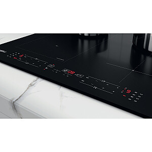 Plīts virsma Whirlpool WL B1160 BF Black Iebūvēta indukcijas plīts, 59 cm zona, 4 zonas