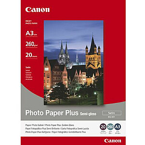 Canon papier Photo Plus Semi-glossy SG201 A6 (1686B015AA) 50 ark