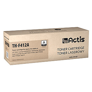 Тонер Actis TH-F412A для принтера HP; Замена HP 410A CF412A; Стандарт; 2300 страниц; желтый