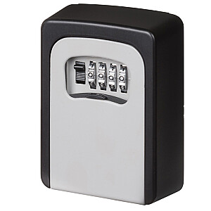 Ящик для ключей с кодовым ключом 40x90x115 черный / серый 322073