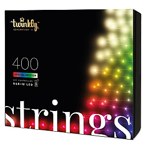 TWINKLY Strings 400 Special Edition (TWS400SPP-BEU) Умные елочные светильники 400 LED RGB + W 32 м