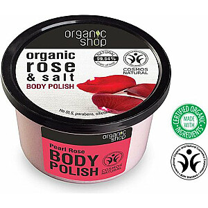 Скраб для тела Organic Shop Pearl Rose 250 мл