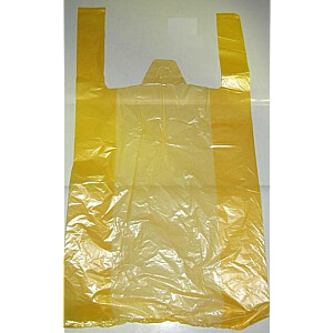 Hdpe maisiņi 100gab. 25x12x45 dzelteni 0.116kg/iepak., Arkolat