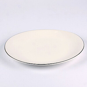 Sense платиновая тарелка десертная 21см, качественная керамика