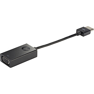 HP HDMI kabeļa adapteris VGA VGA (D-Sub) A tipa HDMI (standarta) melns