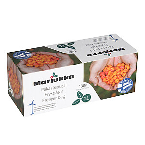Пакеты для заморозки продуктов Marjukka 1л 130шт. 320077