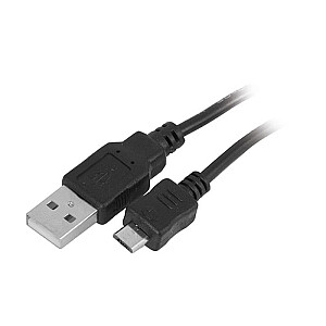 Дата-кабель Trevi microUSB-USB 1м 0343400