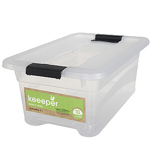 Коробка с крышкой Keeeper 12L 39,5x29,5x17,5см 285390