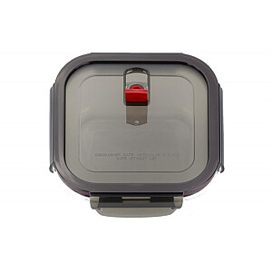 ZWILLING 39506-005-0 Square Box pārtikas uzglabāšanas konteiners 0,5 L melns, caurspīdīgs 1 gab.