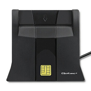 Viedkaršu skeneris Qoltec 50643 | USB 2.0 | Plug and play