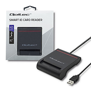 Сканер идентификационных карт Qoltec Smart chip