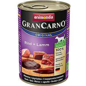 animonda GranCarno Original Beef, Взрослый ягненок 400 г